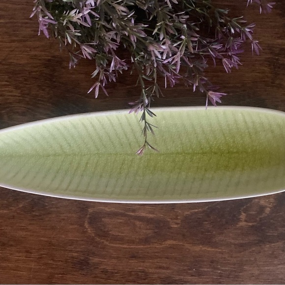 Pier One leaf tray for decoration - Picture 2 of 4